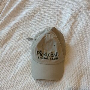 Pickleball Social Club Tan Cap- Anthropology